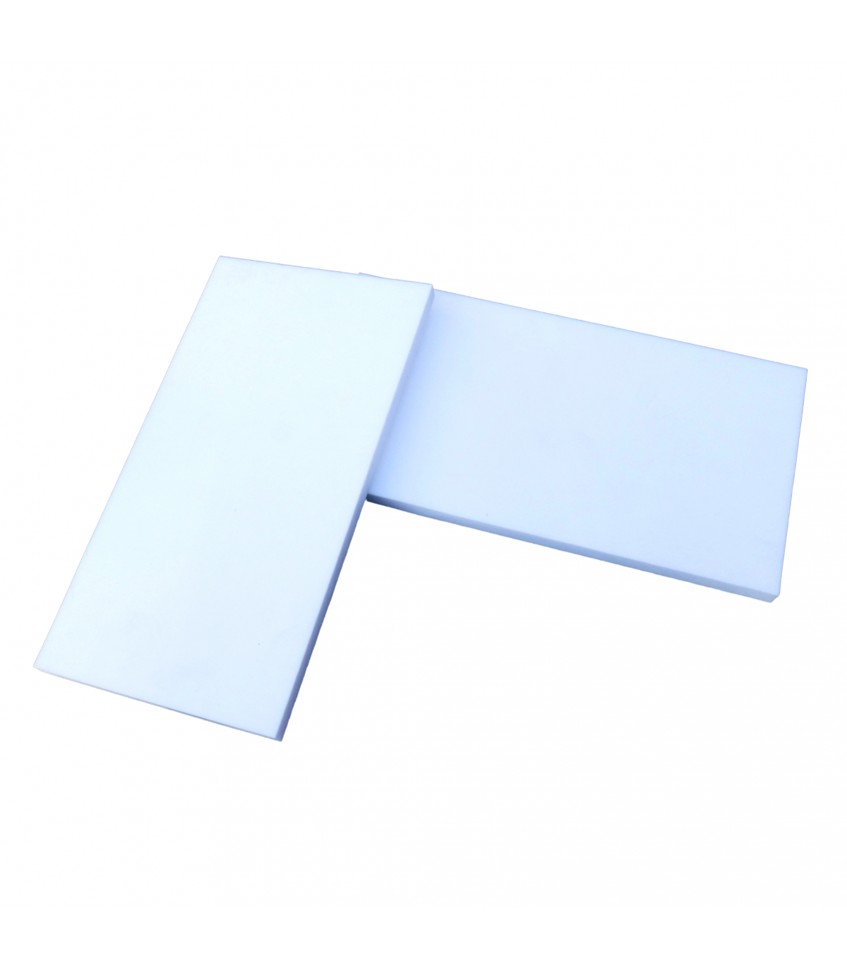 Plaque polytétrafluoréthylène blanc - PTFE - type Téflon®